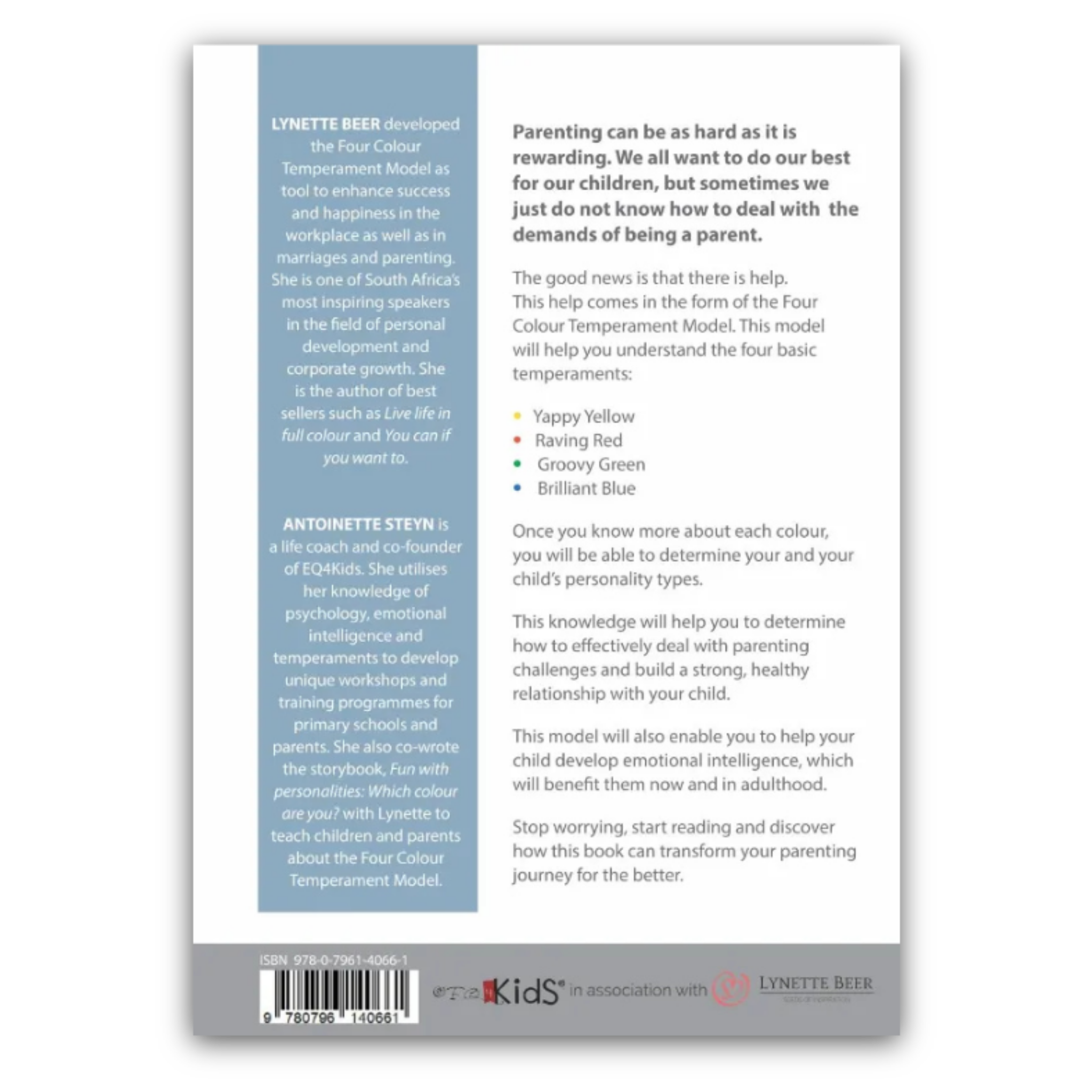 Parenting the Four Temperaments with Emotional Intelligence Ebook